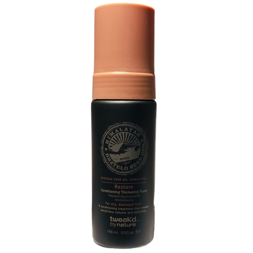 Tweak'd by Nature Restore Conditioning Thickening Foam 5.0 oz Set of 2 NEW - Picture 2 of 6